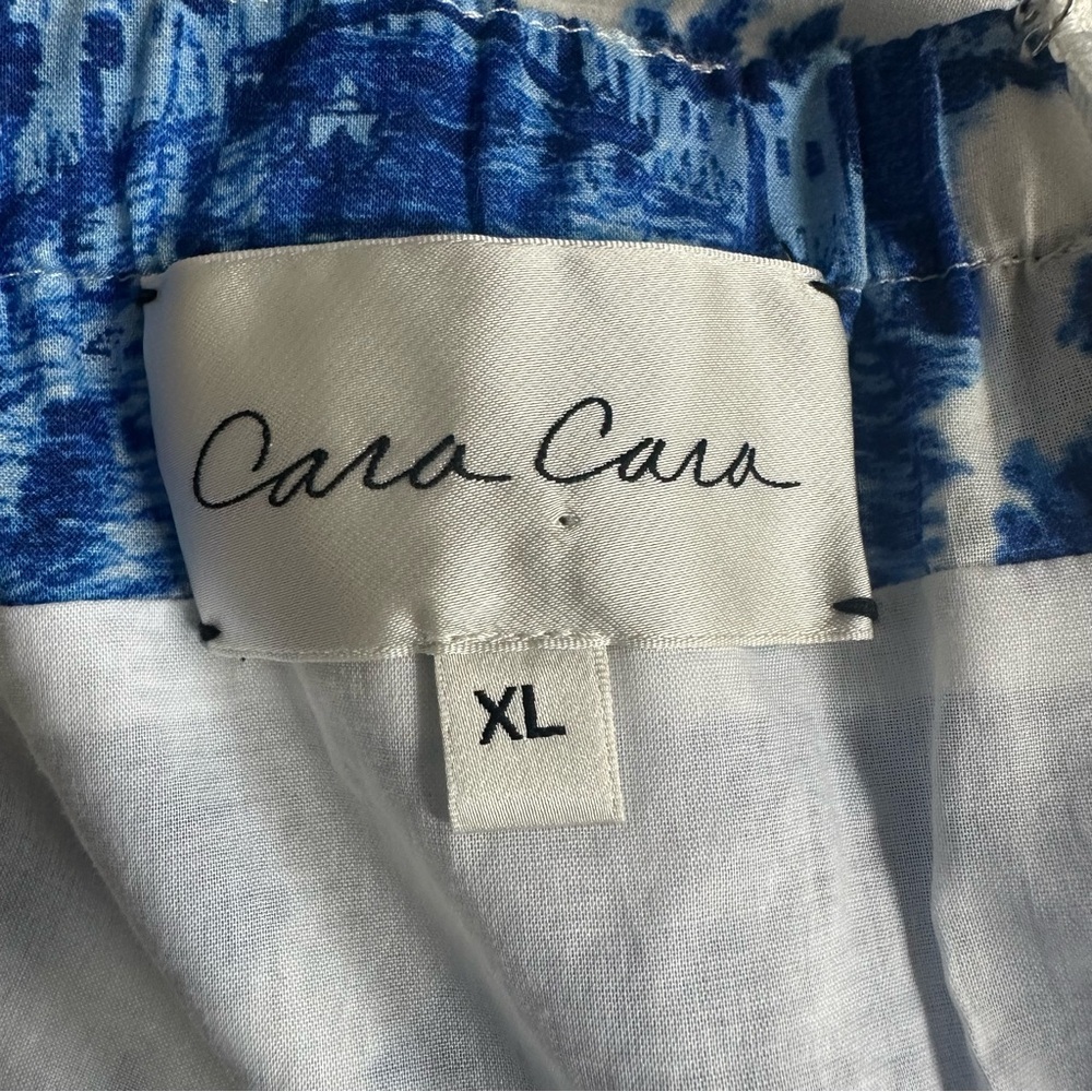 Cara Cara Mary Lou Venetian Story Blue Dress Size XL - Picture 12 of 15